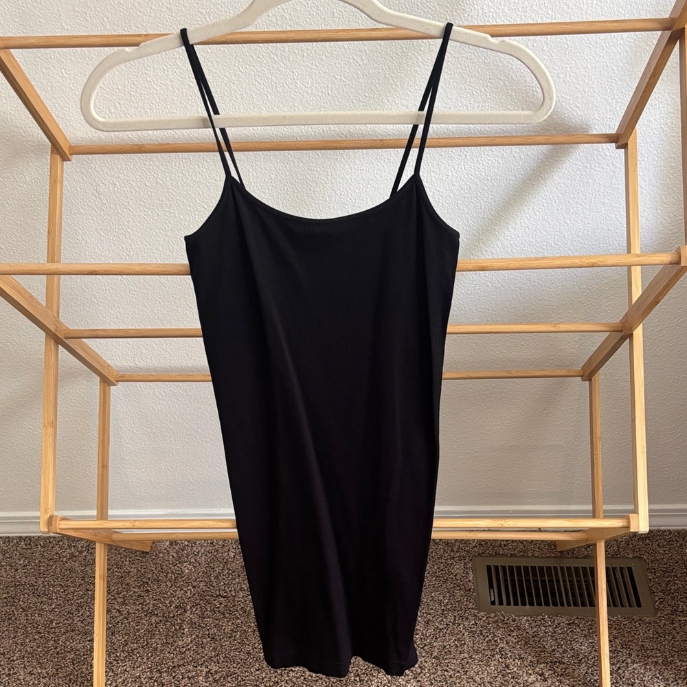 Carly Jean Los Angeles Black Slip Chemise